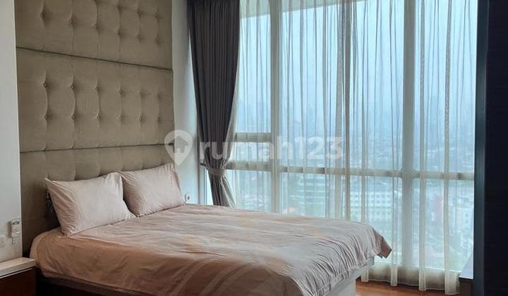 Kemang Village Tower Tiffany Furnished 3 BR Private Lift Mid Floor South Jakarta