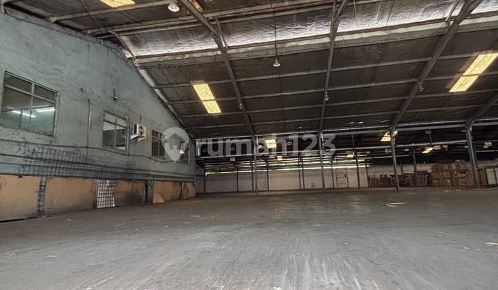 Gudang Bitung Tangerang Luas 1 Ha Siap Huni Lokasi Dekat ke Exit Tol Bitung