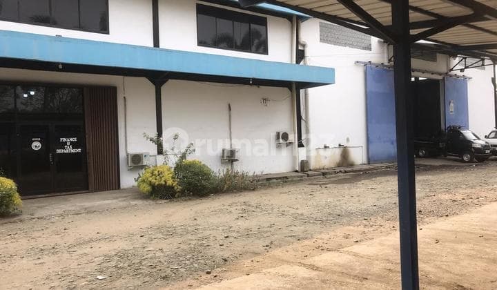 Dijual Bangunan Eks Pabrik Siap Pakai di Kawasan Industri Pasar Kemis Kabupaten Tangerang Banten
