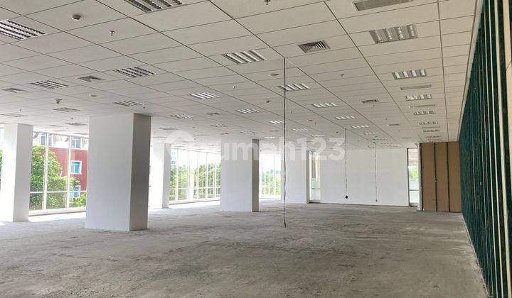For Rent Office Space in Puri Indah Ready to Use Bare Condition in West Jakarta