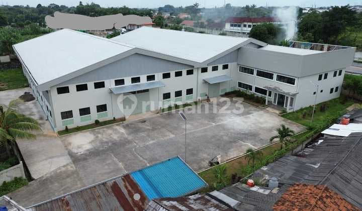Gudang Baru bisa untuk Pabrik di Cikupa Tangerang Dekat ke Tol Balaraja Timur
