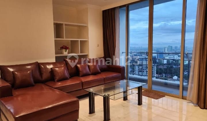 3 BEDROOMS FULLY FURNISHED, Size 145m2 @ Apartment Sudirman Mansion