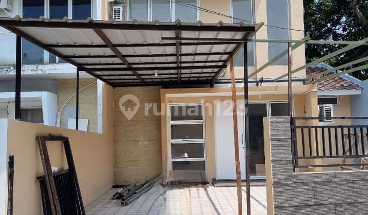 Two-story house in Villa Melati Mas Serpong.