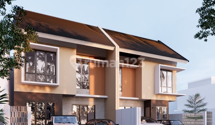 New 2-Story House Under Construction in Villa Melati Mas