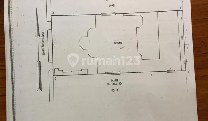 Jual Rumah Menteng Teuku Umar, Jarang Ada, Lokasi Prime Jual Rumah Menteng Teuku Umar, Jarang Ada, Lokasi Prime