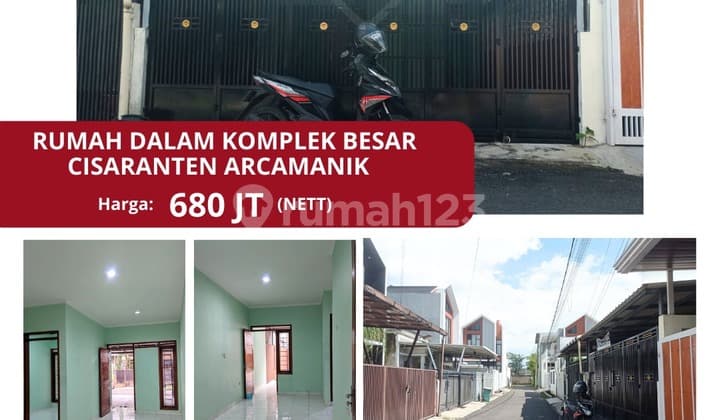 Jual Cepat Rumah Murah Arcamanik Cisaranten Luas 125M,600 Jutaan
