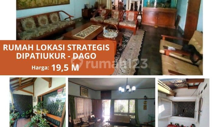 Rumah Antik Dago Dipatiukur Unicom, Luas Cck U/usaha Resto/cafe