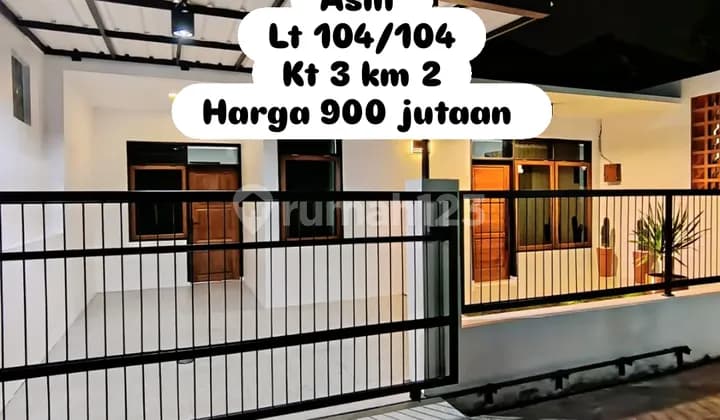 Jual Cepat Rumah Lux Bagus Sentosa Asih 900 Jutaan Murah Jarang