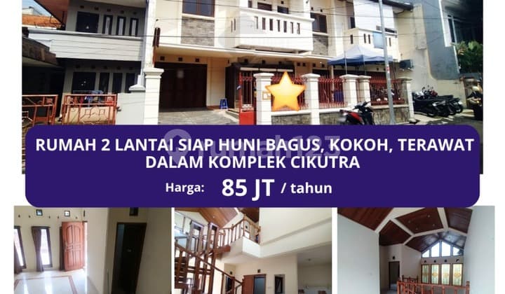 Di Sewakan Rumah Murah Cikutra Pahlawan 2 Lt Kokoh Terawat