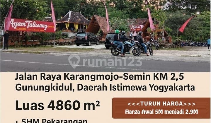 Jual Cepat, Murah, Tanah Bonus Bangunan Potensial Investasi Daerah Istimewa Yogyakarta