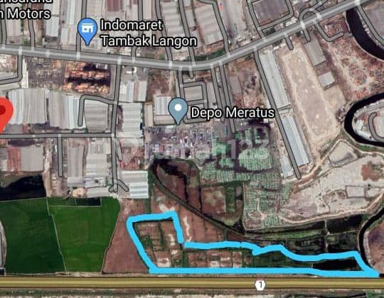 Cheap land for fishpond, 5.7 hectares ready to build.