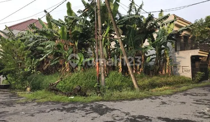 Tanah kavling Pojok siap bangun Taman pondok jati sidoarjo