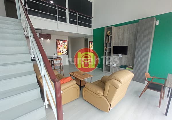 Cityloft Sudirman Type Loft - 2 Lantai, Furnished, Langsung Huni!