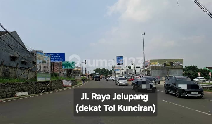 Dijual Tanah Strategis Jalan Raya Jelupang, Serpong Utara - Tangerang Selatan