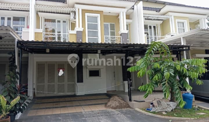 House for Rent: 2-Story Fiordini Cluster, Plot 8, Paramount Gading Serpong, Tangerang