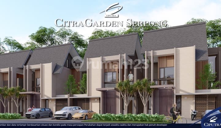 Dijual Rumah 2 Lt Di Citra Garden Serpong