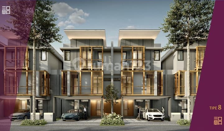 For Sale 3-Story Type 8 House In Eonna Cluster, Bsd City