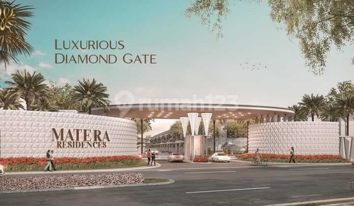 Dijual Rumah Mewah di Cluster Matera Tipe 12x25, Gading Serpong