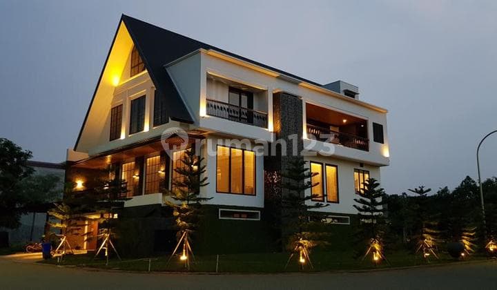 For Sale: Affordable Luxury House with Modern Minimalist Design, Smart Home in Cajuputi, De Park, BSD City