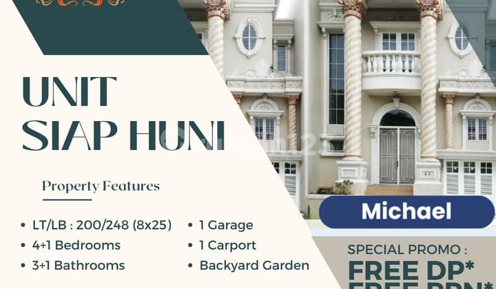 Di Jual Rumah Baru Angel Residence Kalideres Jakarta Barat Type Michael