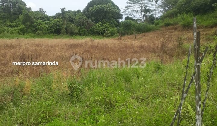 Tanah Pinggir Jalan Poros Samarinda Bontang