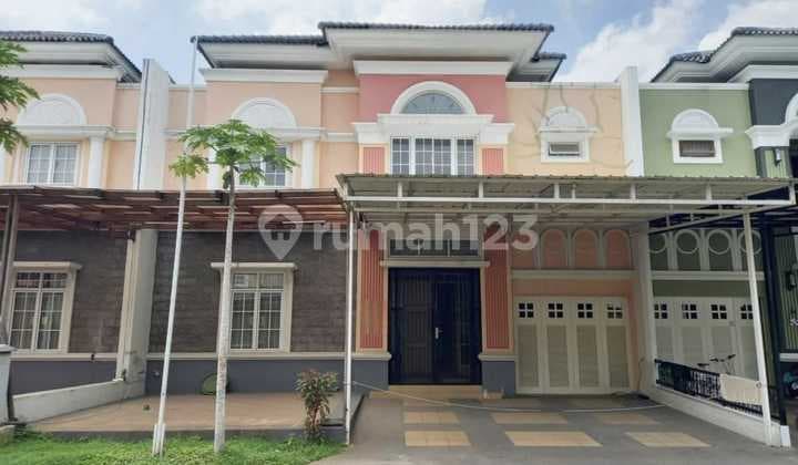 Rumah Menaggio Village Il Lago Paramount Lt 12x17 204m2 Lb 250 2 Lantai Kt 4 Km 3 7.500 W Hadap Utara SHM Harga 4.99m