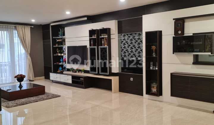 Acacia Golf House Size 14x18 Hook, standalone building, marble, luxurious, 4 floors, furnished with interior design.