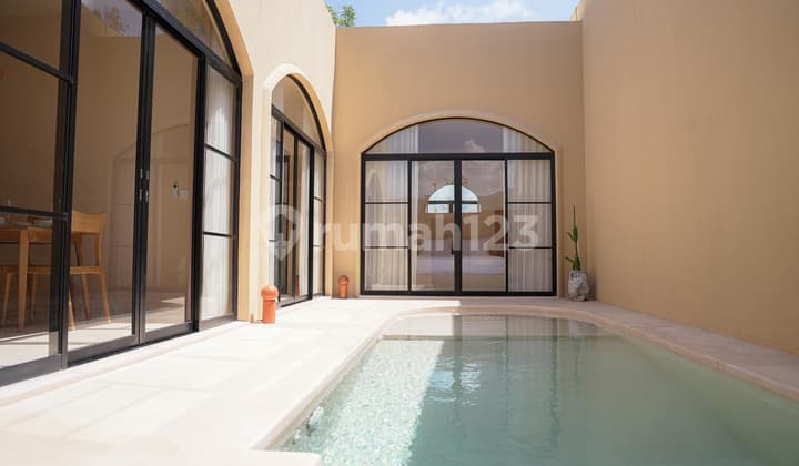 Modern Mediterranean 2BR Villa for Rent Near GWK Bali