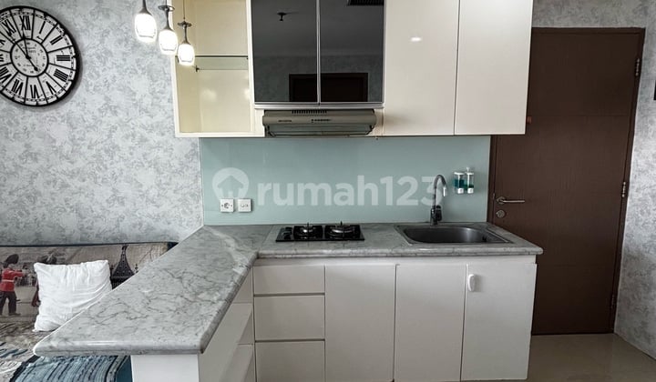 Apartemen,1Br Luas Eks 2Br Full Furnished Green Central City