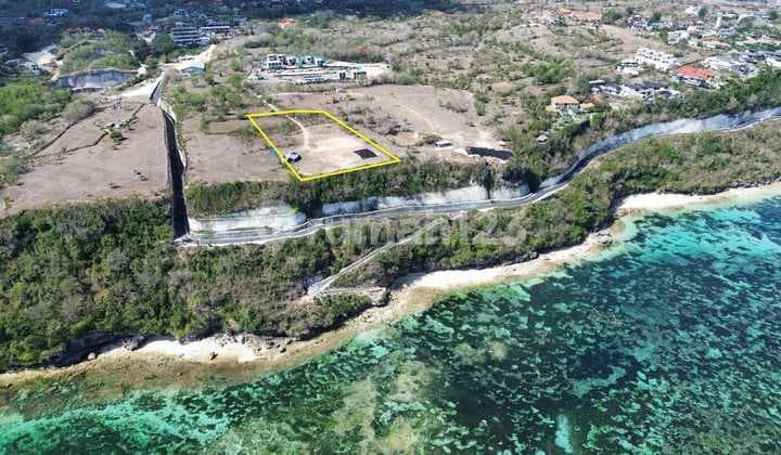 Tanah Dengan Pemandangan Laut Samudra Hindia Di Kutuh