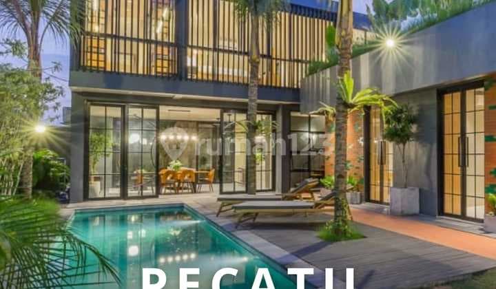 Villa Bergaya Tropial Industrial Pecatu Dekat Nourish Pecatu