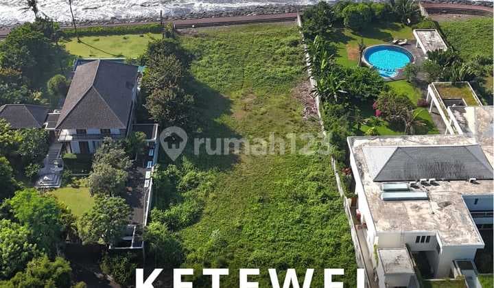 Tanah Tepi Pantai Subak Telaga Lingkungan Villa