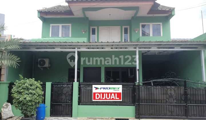 Rumah 2 Lantai Bebas Banjir Dalam Komplek Harapan Indah Bekasi