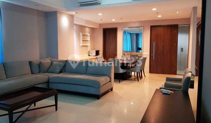 Kemang Village Apartment. Ritz, 3 bedrooms. Private elevator.