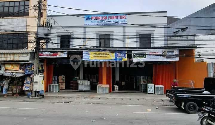 Toko 2 Lantai Lt 285 M2 Depan Pasar Baru Cikarang.