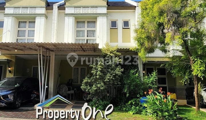 Dijual Rumah Cluster 2 Lantai Kondisi Semi Furnish di The Savia Nusaloka Bsd Serpong
