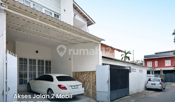 Mortgageable, House, 2 Floors, Freehold Title, Near City Park, Near Toll Access in Tebet