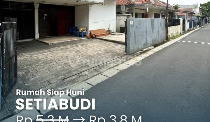 Turun Harga Banyak Rmah Tanah Luas Dkt Lokasi Komersil Setiabudi