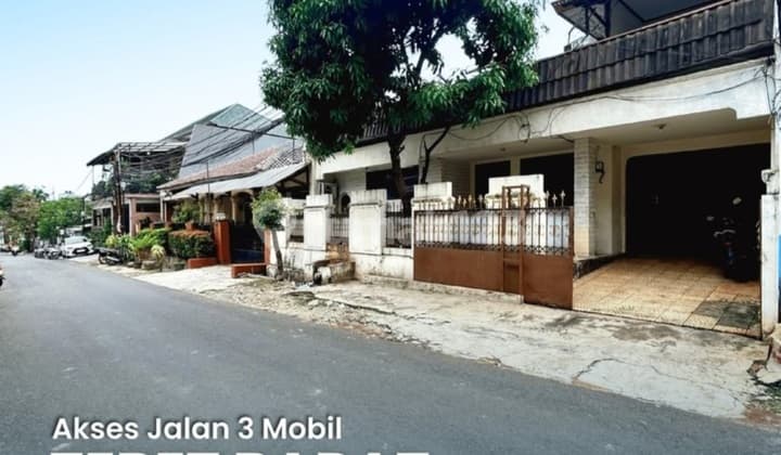 Rumah Lama Hitung Tanah SHM di Tebet