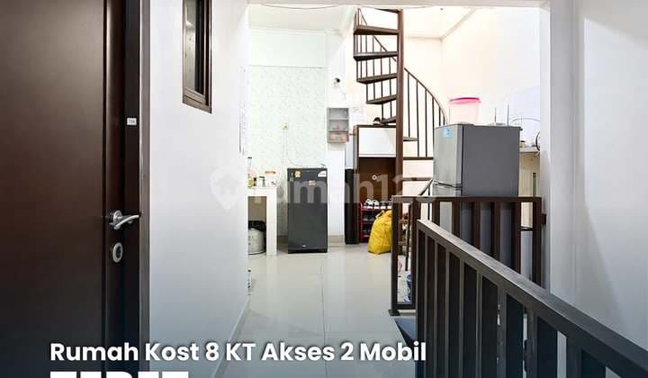 Ready-to-occupy boarding house, 100% occupancy, access for 2 cars in Tebet.