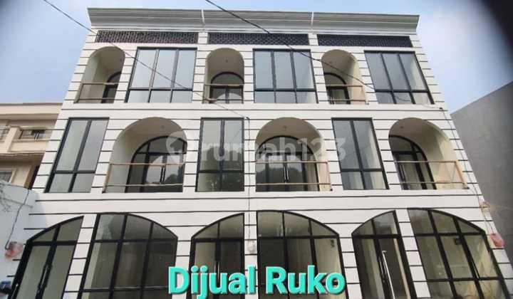 Ruko Baru Modern Bagus 3,5lantai Akses Jalan Raya 2mbl Pejaten Jaksel Shm Pbg Komersil