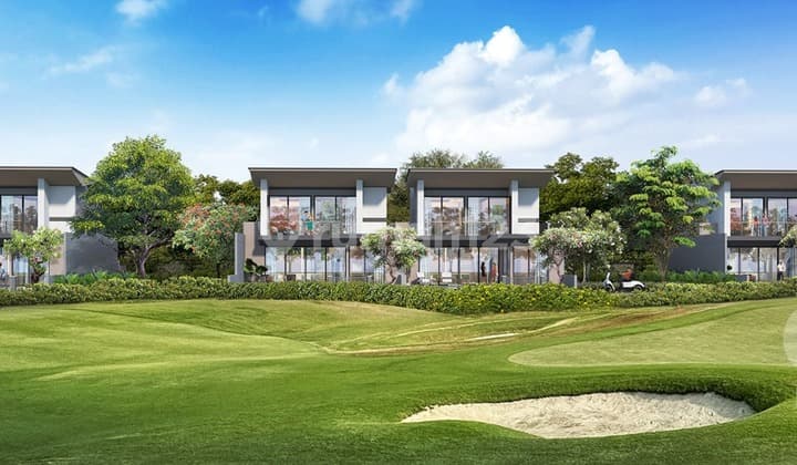 miliki villa pinggir lpangan golf di pecatu,furnish,kawasan elite