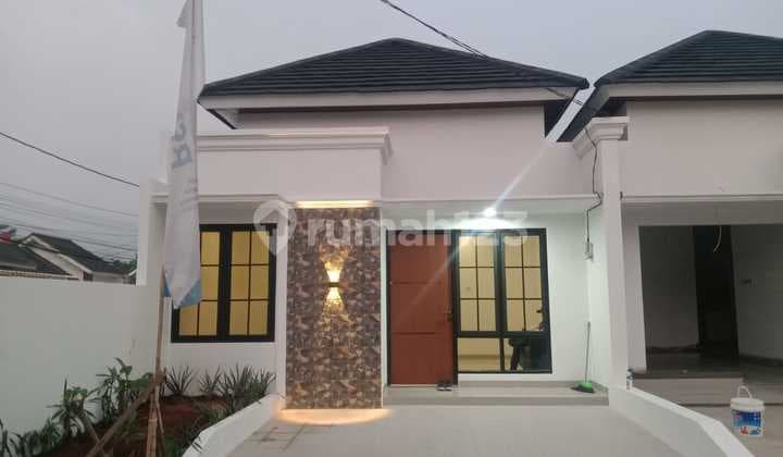 Rumah Dalam Lingkungan Cluster, Lokasi Strategis Dekat Stasiun KRL Pondok Rajeg