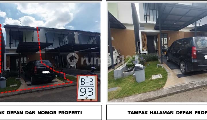 Rumah Town House Jakarta Garden City Cluster Mahakam Cakung Jaktim