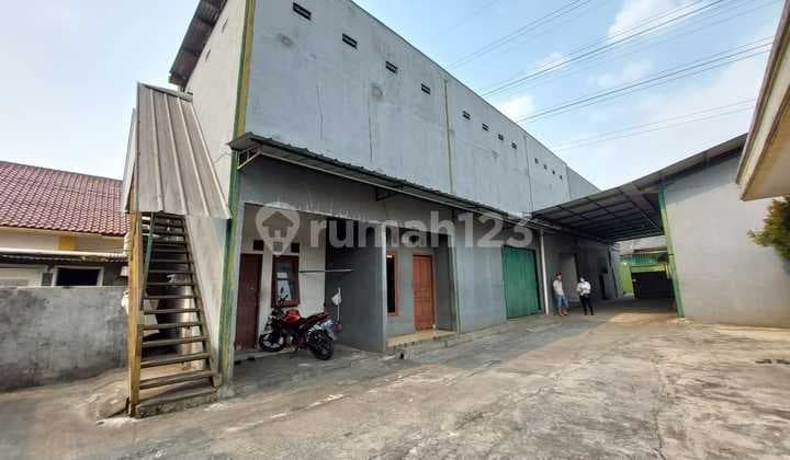 Gudang Ex Pabrik Roti Lokasi Strategis Dekat Toll Krukut