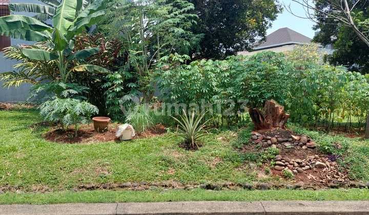 Tanah Kavling Posisi Hoek Siap Bangun di Telaga Golf Sawangan (YU)