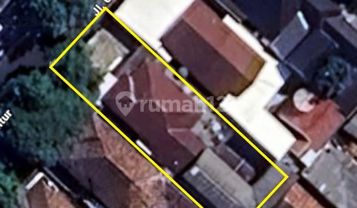 Murah Rumah Hitung Tanah HGB di Jalan Guntur Jakarta Selatan Dekat Menteng, bisa Komersial.