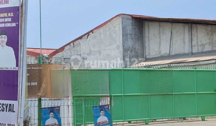 Gudang Salembaran Dadap, LT 9948 m2, Siap Pakai Dekat Pik2, Shm, Imb, Akses Kontainer Aman