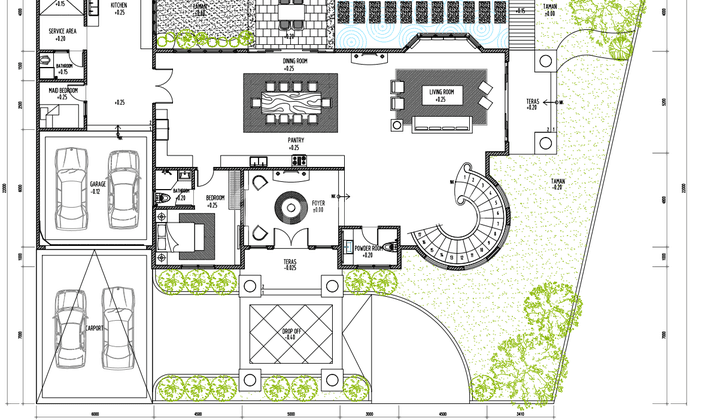 Citra 2 Ext House (Tandem-Corner) (Size 635/796 m2)