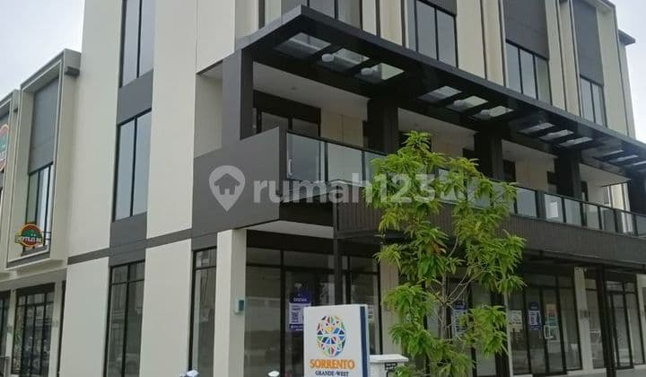 Dijual Ruko Gandeng Sorrento Grande West Gading Serpong